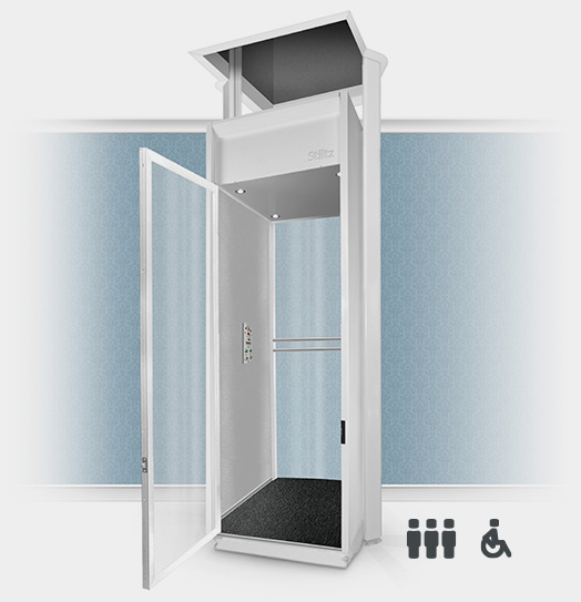 Stiltz Trio Lift Stiltz Lifts USA The Home Elevator Company