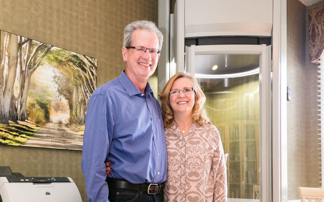 ‘I Use My Stiltz Home Elevator Half a Dozen Times a Day Instead of Taking the Stairs – I Enjoy it!’